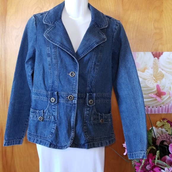 Jean Jacket, Allison Brittney, Size 6 - Picture 1 of 7